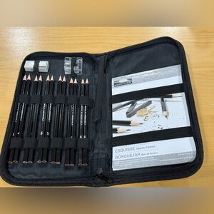 Royal & Langnickel Essentials Sketching Set kit 16 Pieces. New